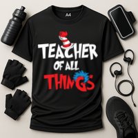 Teacher Of All Things Cooling Performance Crew T-Shirt