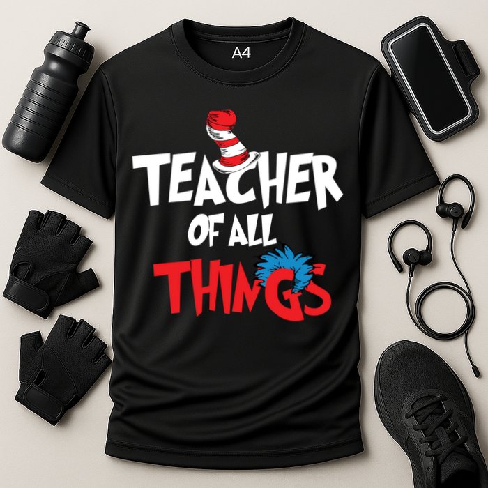 Teacher Of All Things Cooling Performance Crew T-Shirt