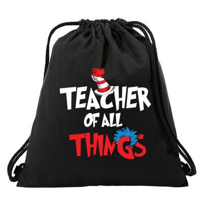 Teacher Of All Things Drawstring Bag