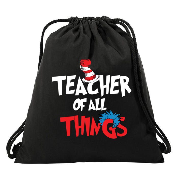 Teacher Of All Things Drawstring Bag