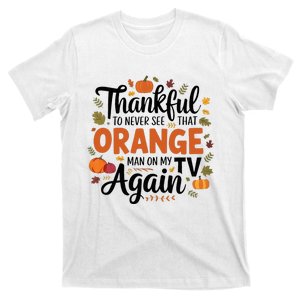 Thanksgiving Orange Anti Trump T-Shirt