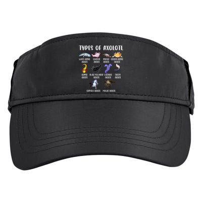 Types Of Axolotl Art Cute Different Species Of Axolotl Adult Drive Performance Visor