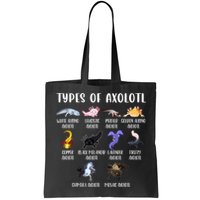 Types Of Axolotl Art Cute Different Species Of Axolotl Bag
