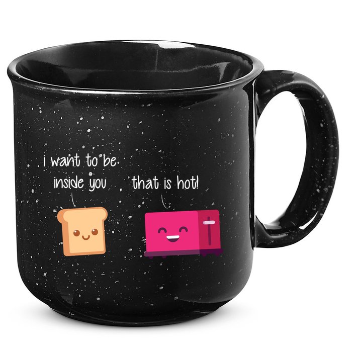 Toast And Toaster 15oz Campfire Ceramic Mug