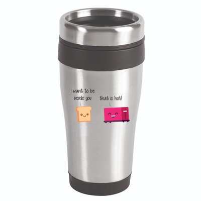 Toast And Toaster 16oz Travel Tumbler