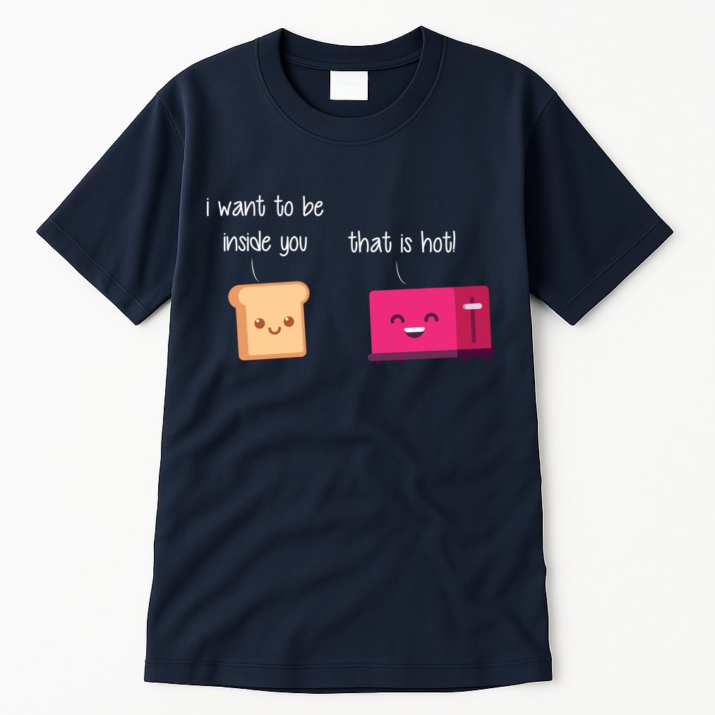 Toast And Toaster Tall T-Shirt