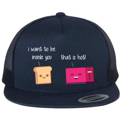 Toast And Toaster Flatbill Hat