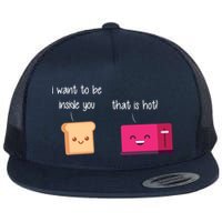 Toast And Toaster Flat Bill Trucker Hat
