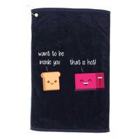 Toast And Toaster Golf Towel