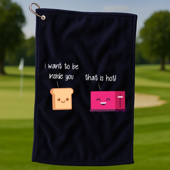 Toast And Toaster Golf Towel