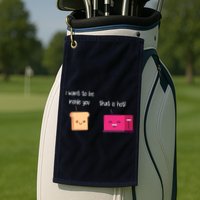 Toast And Toaster Golf Towel