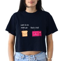 Toast And Toaster Crop Top