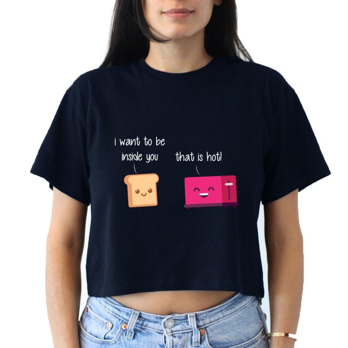 Toast And Toaster Crop Top