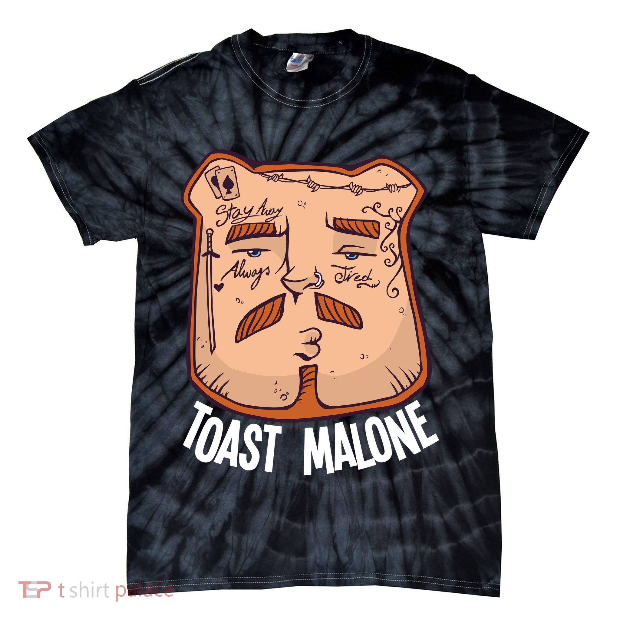 Toast Malone Tie-Dye T-Shirt