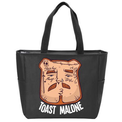 Toast Malone Zip Tote Bag