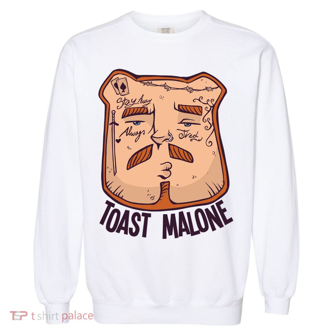 Toast Malone Garment-Dyed Sweatshirt