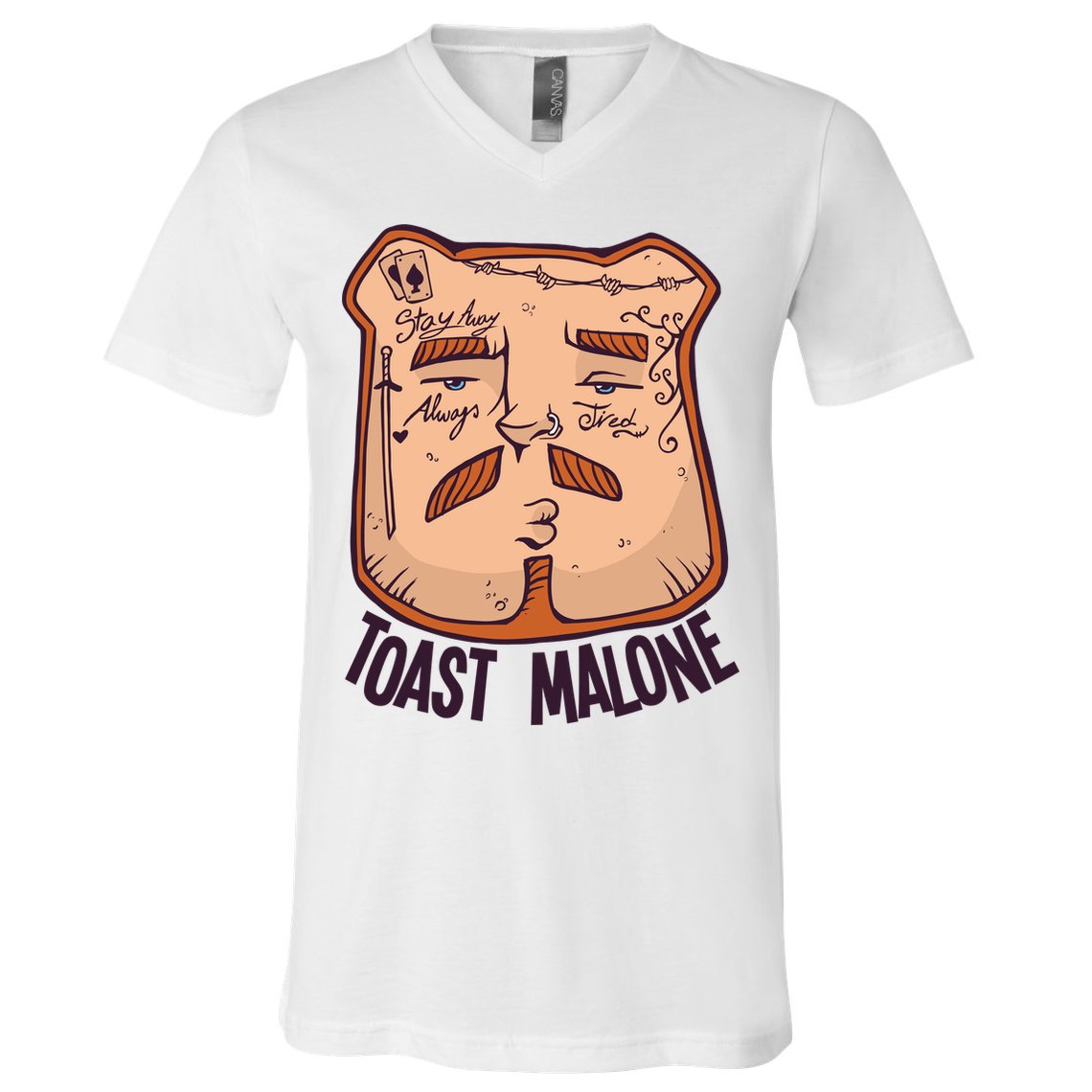 Toast Malone V-Neck T-Shirt