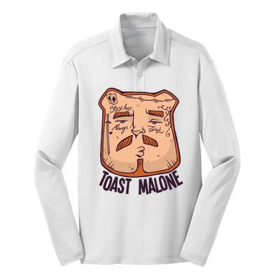 Toast Malone Silk Touch Performance Long Sleeve Polo