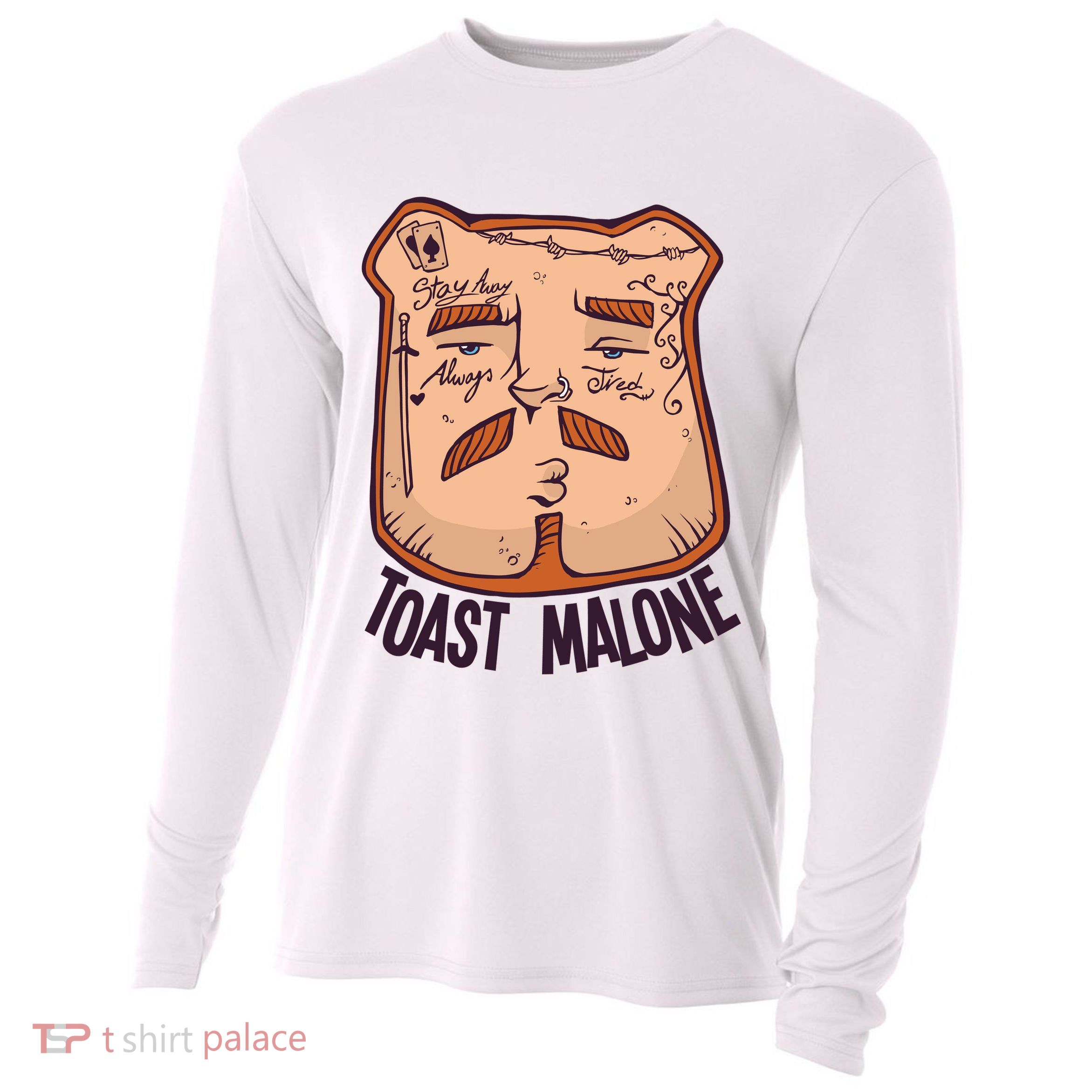 Toast Malone Cooling Performance Long Sleeve Crew