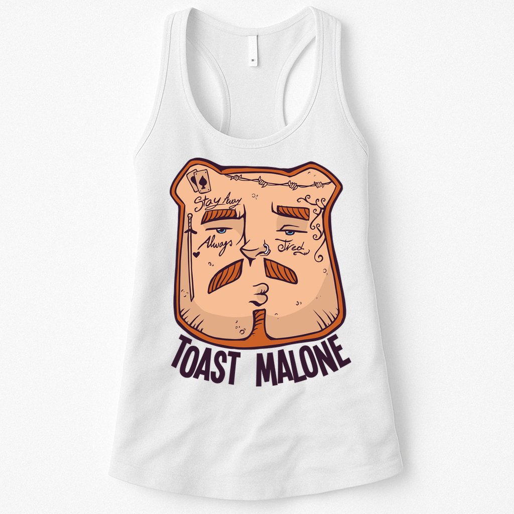 Toast Malone Womens Tank Top