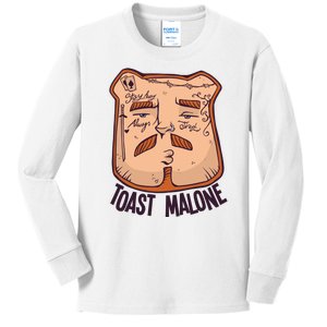 Toast Malone Kids Long Sleeve Shirt