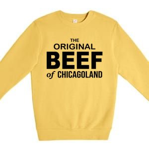 The Original Beef Of Chicago Land Premium Crewneck Sweatshirt