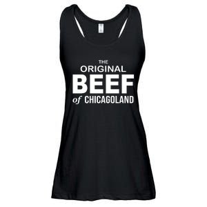 The Original Beef Of Chicago Land Ladies Essential Flowy Tank