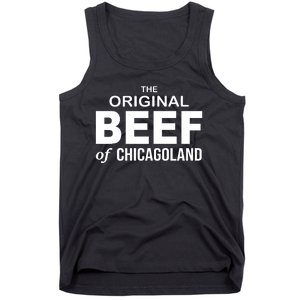 The Original Beef Of Chicago Land Tank Top