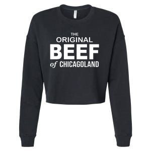 The Original Beef Of Chicago Land Cropped Pullover Crew