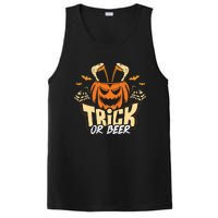 Trick Or Beer Funny Drinking Halloween Sweatshirt PosiCharge Competitor Tank