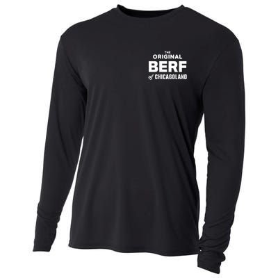 The Original Berf Of Chicagoland Funny Printing Mistake Cooling Performance Long Sleeve Crew