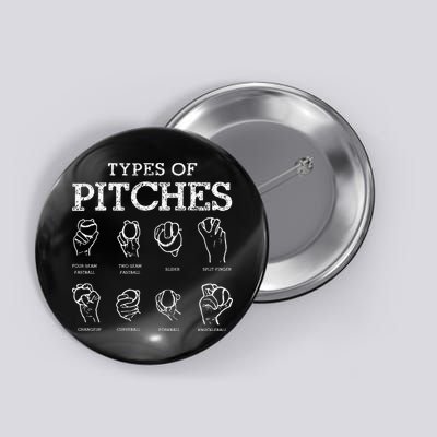 Types of Baseball Pitches Life Choices Pitcher Player Button