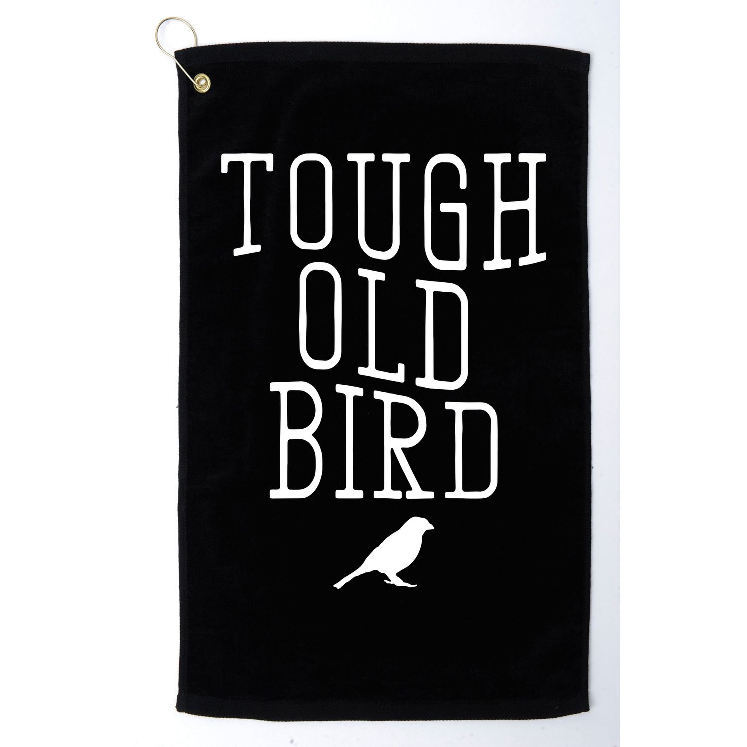 Tough Old Bird Golf Towel