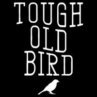 Tough Old Bird Cropped Pullover Crew