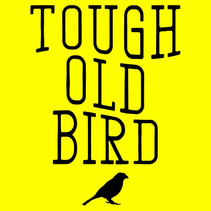 Tough Old Bird Button