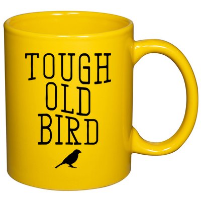 Tough Old Bird 11oz C Handle Ceramic Mug