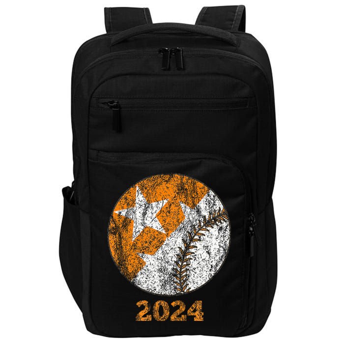 Tennessee Omaha Bound Knoxville Baseball Fan 2024 Impact Tech Backpack