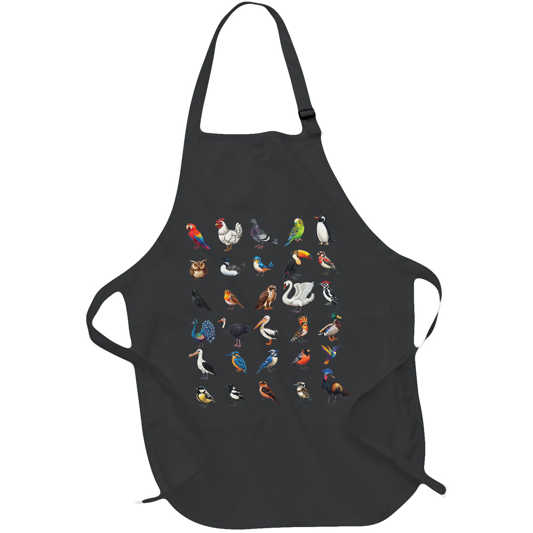 Types Of Birds Educational Apron