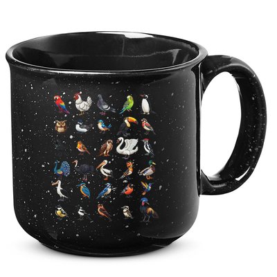 Types Of Birds Educational 15oz Campfire Ceramic Mug