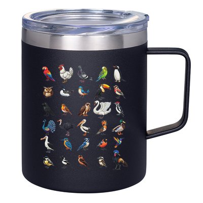 Types Of Birds Educational 12oz Stainless Steel Coffee Mug