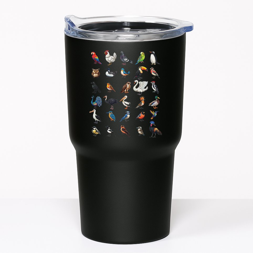 Types Of Birds Educational Tumbler