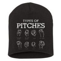 Types of Baseball Pitches Life Choices Pitcher Short Acrylic Beanie