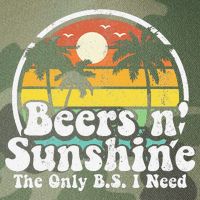 The Only BS I Need Is Beers and Sunshine Retro Beach Gift Legacy Tie Dye Trucker Hat