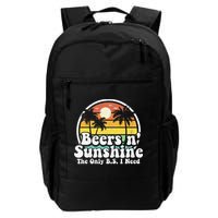 The Only BS I Need Is Beers and Sunshine Retro Beach Gift Backpack