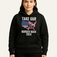 Take Our Border Back I Stand With Texas Truck Convoy 2024 I Support Texas 2024 Hoodie