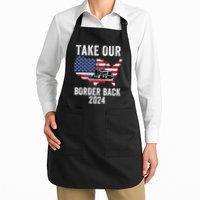 Take Our Border Back I Stand With Texas Truck Convoy 2024 I Support Texas 2024 Apron