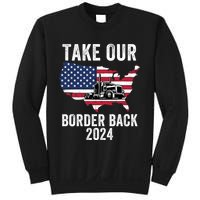 Take Our Border Back I Stand With Texas Truck Convoy 2024 I Support Texas 2024 Sweatshirt
