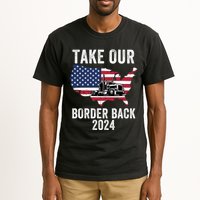 Take Our Border Back I Stand With Texas Truck Convoy 2024 I Support Texas 2024 Tall T-Shirt