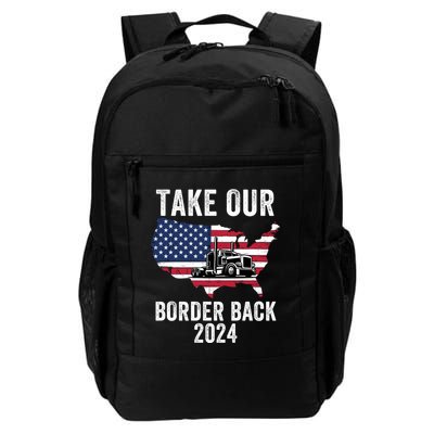 Take Our Border Back I Stand With Texas Truck Convoy 2024 I Support Texas 2024 Backpack