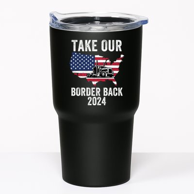 Take Our Border Back I Stand With Texas Truck Convoy 2024 I Support Texas 2024 Tumbler